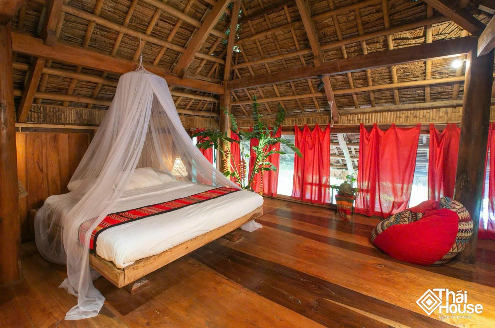 Tai Dam homestay Pu Luong Huong Ba Thuoc Bagian luar foto