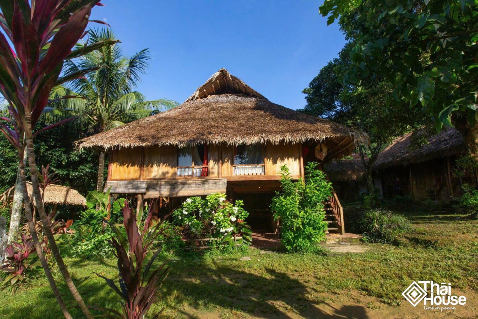 Tai Dam homestay Pu Luong Huong Ba Thuoc Bagian luar foto