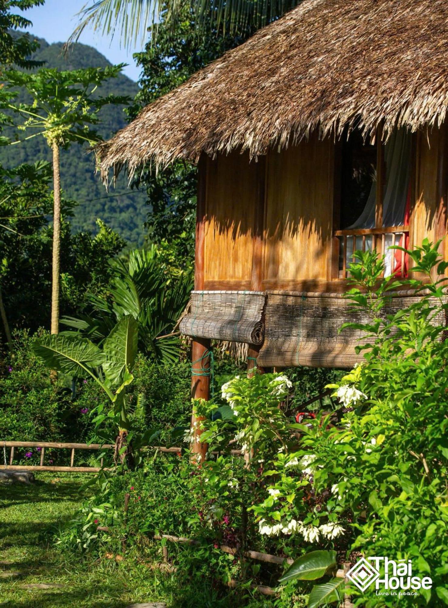 Tai Dam homestay Pu Luong Huong Ba Thuoc Bagian luar foto